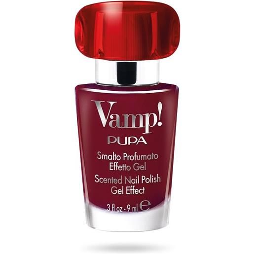 Pupa vamp!Smalto profumato effetto gel - 221 infinite burgundy