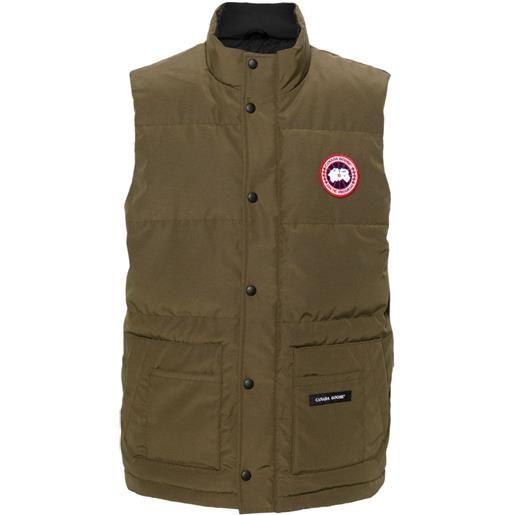 Canada Goose gilet freestyle con applicazione - verde