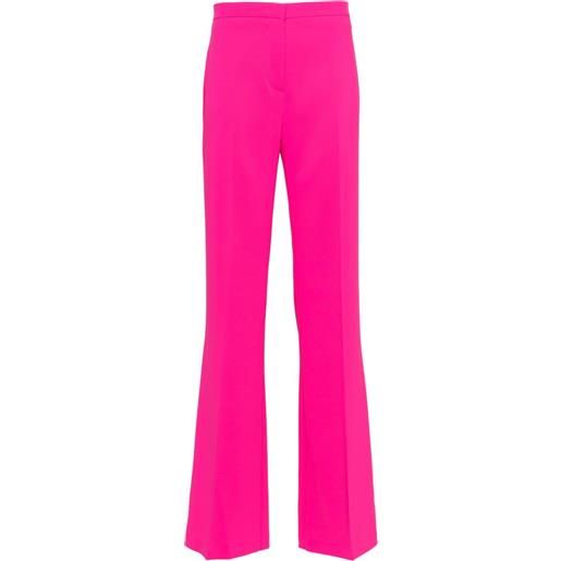 PINKO long-length high-waist straight trousers - rosa