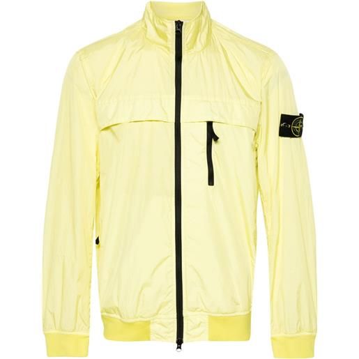Stone Island giacca leggera con zip reps - giallo
