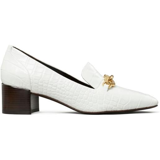 Tory Burch mocassini jessa 45mm - bianco