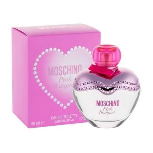 Moschino pink bouquet 50 ml eau de toilette per donna