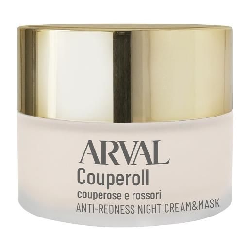 Arval anti-redness night cream&mask - crema-maschera notte antirossore ristrutturante couperoll 50ml