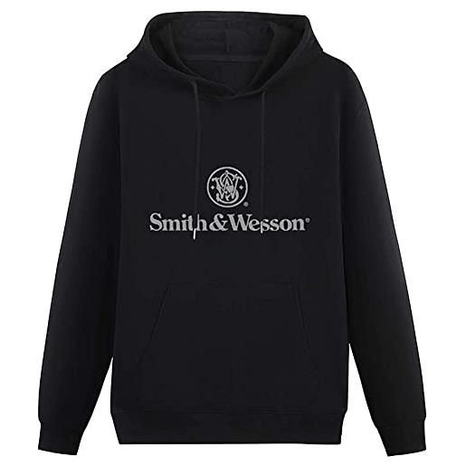 SABAI smith and wesson logo hoodies pullover long sleeve sweatshirts