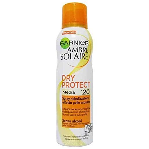 Garnier ambre solaire dry protect spray nebulizzatore fp 20 200 ml