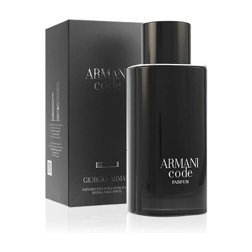 Giorgio Armani code parfum profumo da uomo 75 ml flacone ricaricabile