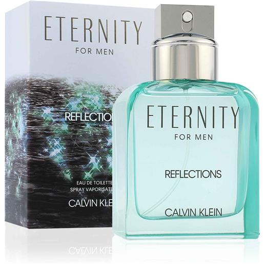 Calvin Klein eternity for men reflections eau de toilett da uomo 100 ml