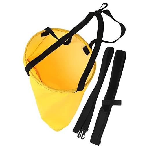 VANZACK 1 set nuotare con il paracadute attrezzature per esercizi in piscina kit di allenamento costume adulto cintura per lallenamento della nuoto gym belt allacciare corda fitness nastro