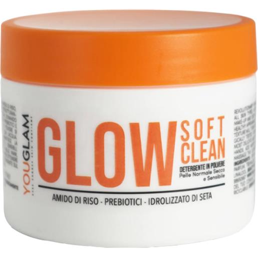 You Glam glow soft clean detergente struccante in polvere