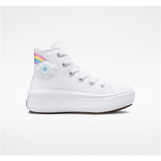 All Star chuck taylor All Star move platform rainbow cloud