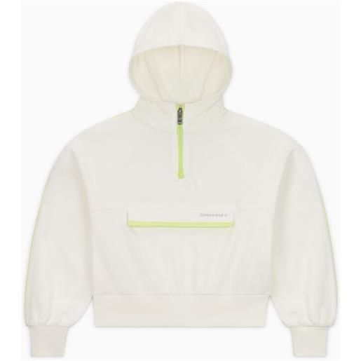 Converse half-zip boxy hoodie