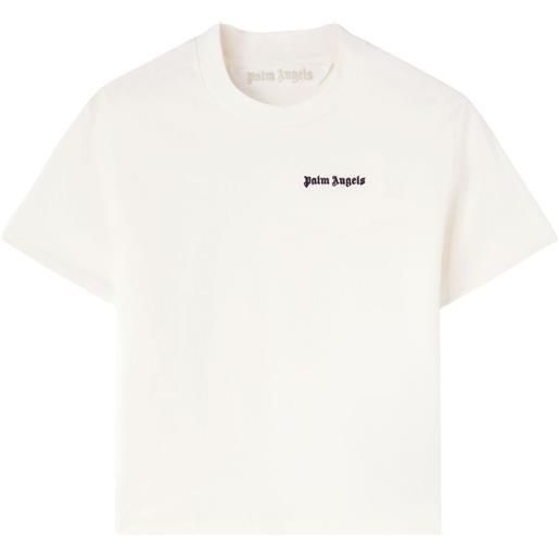 Palm Angels t-shirt con ricamo - bianco