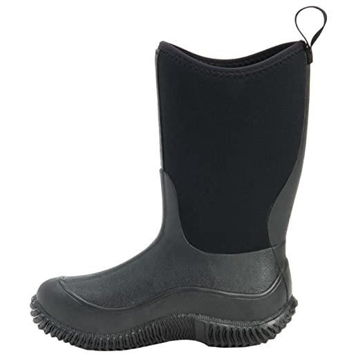 Muck Boots hale, stivali di gomma unisex-adulto, nero (black/black), 26 eu