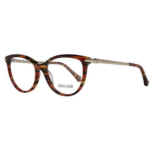 Roberto Cavalli rc5045 occhiali da sole, marrone (avana colorata), 53.0 unisex-adulto