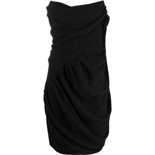 Vivienne Westwood abito drappeggiato - nero