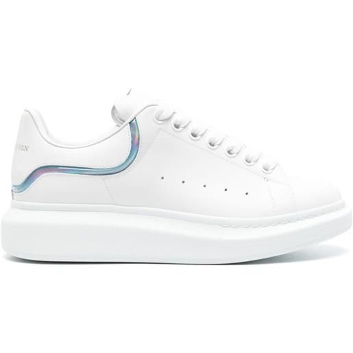 Alexander McQueen sneakers a righe - bianco