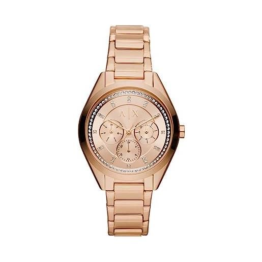 Armani Exchange orologio da donna, quartz orologio con braccialetto ax5658