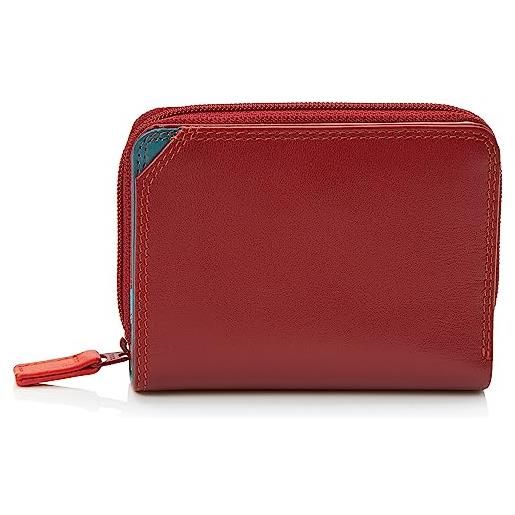 mywalit - portafoglio di pelle -small wallet w/zip around purse - 226-163 - vesuvio