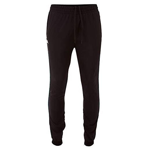 Kappa authentic florentin - pantaloni da allenamento da uomo, uomo, 306008, caviale, xs