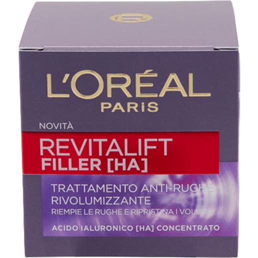 L'Oréal Paris revitalift filler trattamento anti-rughe rivolumizzante 50 ml