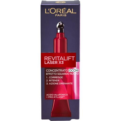 L'Oréal Paris revitalift laser x3 occhi 15 ml