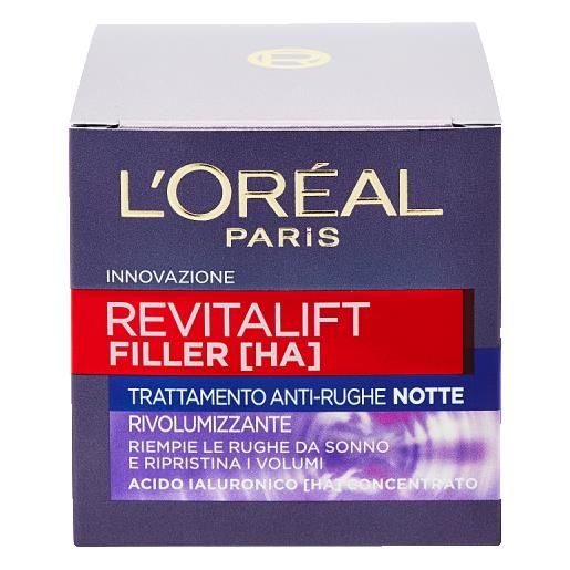 L'Oréal Paris revitalift filler trattamento anti-rughe notte 50 ml