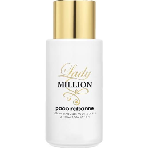 Paco Rabanne lady million body lotion 200 ml
