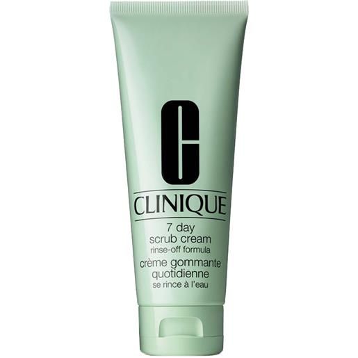 Clinique 7 day scrub cream rinse-off 100ml