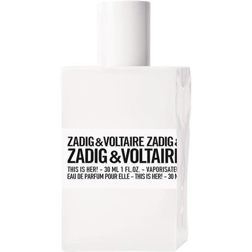 Zadig & Voltaire this is her!Pour elle eau de parfum - 30ml