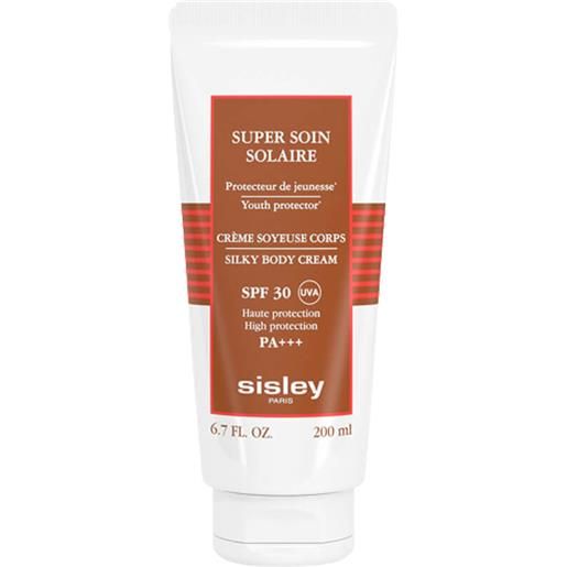 Sisley super soin solaire crème soyeuse corps spf 30 200 ml