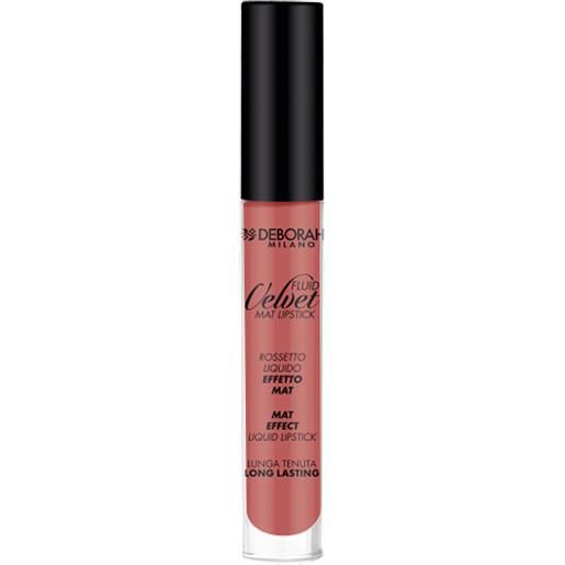 Deborah fluid velvet mat lipstick - ca7c78-13. Antique-pink