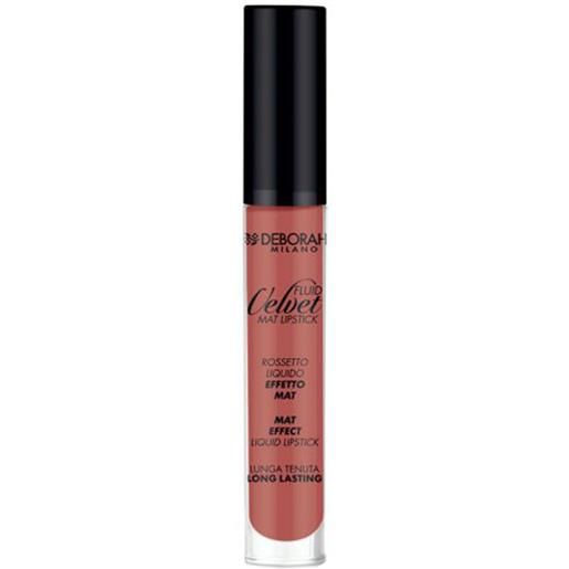 Deborah fluid velvet mat lipstick - ba5c54-22. Terracotta