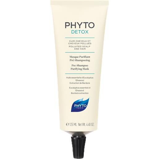 Phyto Phytodetox maschera purificante pre-shampoo 125 ml