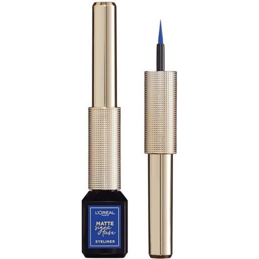 Eyeliner matte signature - 2054c4-02. Blue