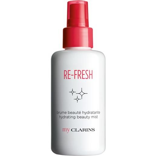 Clarins re-fresh spray idratante bellezza immediata 100 ml