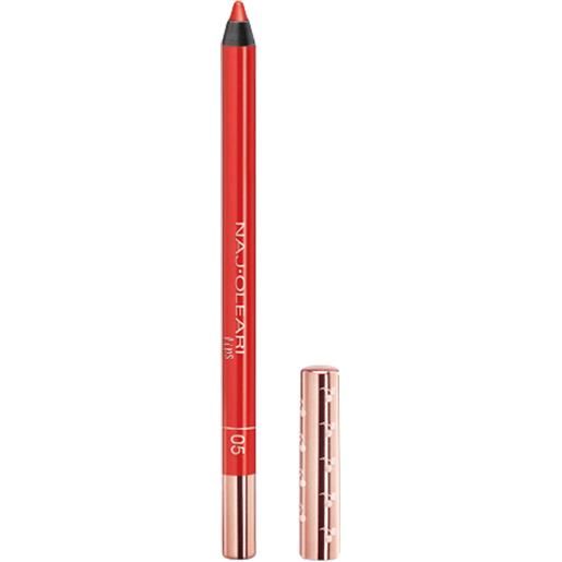 Naj-Oleari perfect shape lip pencil - e04d45-05. Rosso-fuoco