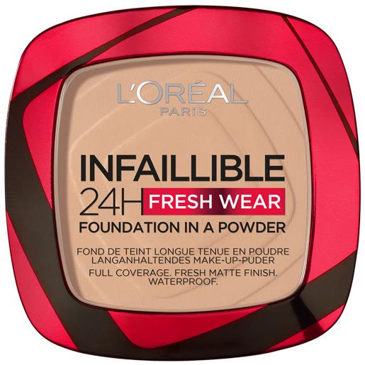L'Oréal Paris infaillible 24h fresh wear fondotinta compatto - d7a787-130. True-beige