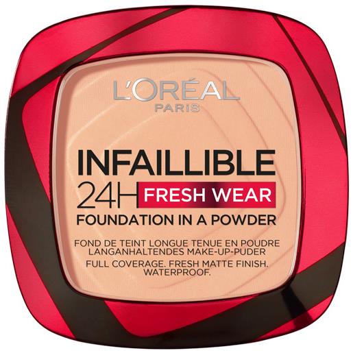 L'Oréal Paris infaillible 24h fresh wear fondotinta compatto - efb08c-245. Golden-honey