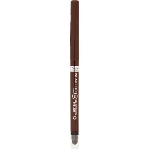L'Oréal Paris matita automatica in gel infaillible 36h grip liner - 563428-04. Brown-denim