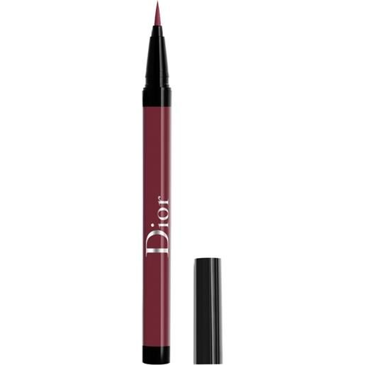 DIOR diorshow on stage liner - 853f49-866. Satin-maroon