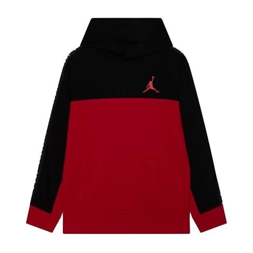 Nike jordan felpa da ragazzi con cappuccio flight sideline rossa taglia xl (158-170 cm) codice 95c842-r78