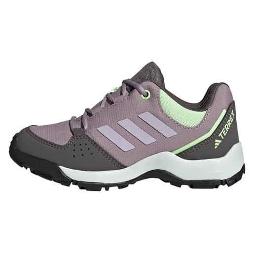adidas terrex hyperhiker low k, scarpe da ginnastica, medium grey heather/white, 22 eu