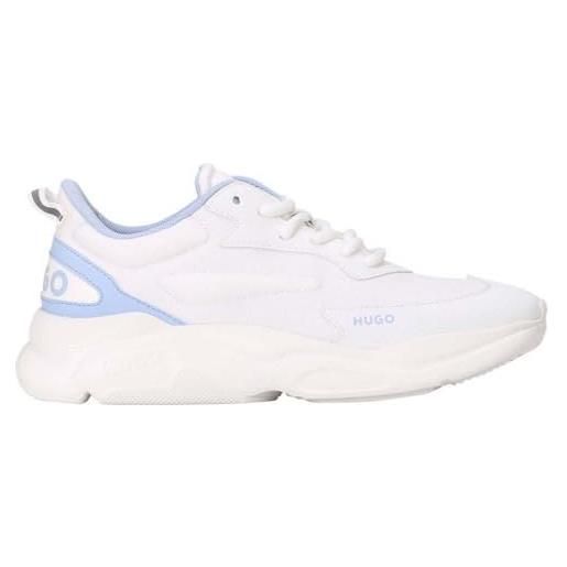 HUGO leon_runn_cvpuw, scarpe da ginnastica donna, bianco 100, 37 eu