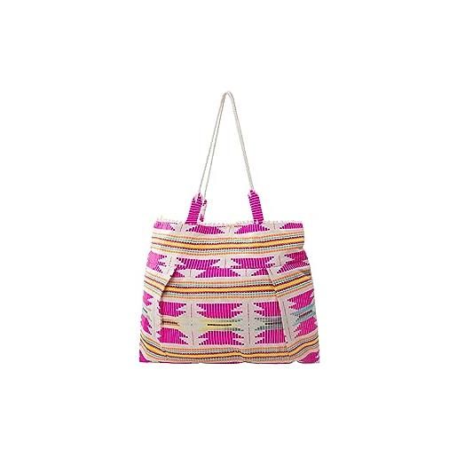 IZIA, shopping bag donna, rosa multicolore