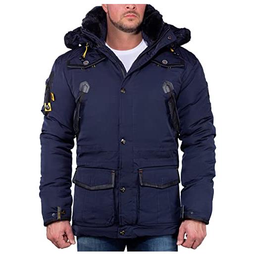 Geographical Norway uomo giacca invernale marina s