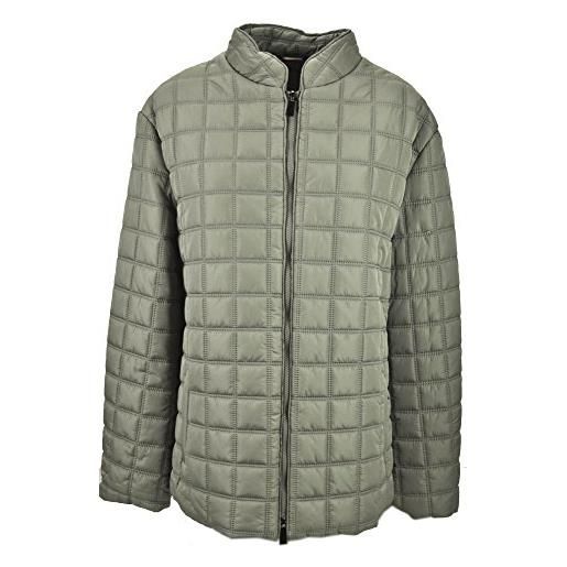 IXSask giacca trapuntata donna calibrato grandi taglie grigio tortora impermeabile - grigio, 60