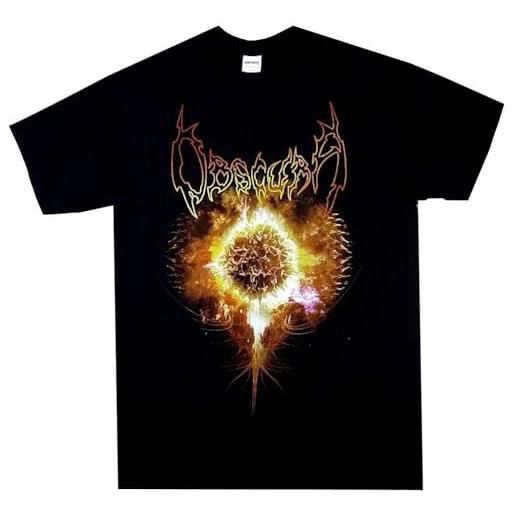ERSAN obscura weltseele shirt s-3xl t-shirt death metal band uomo tshirt, nero , xl