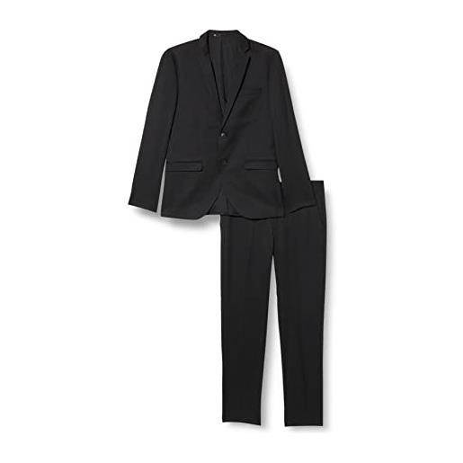 JACK & JONES jprcosta suit, abito, black/fit: super slim fit, 50 uomo