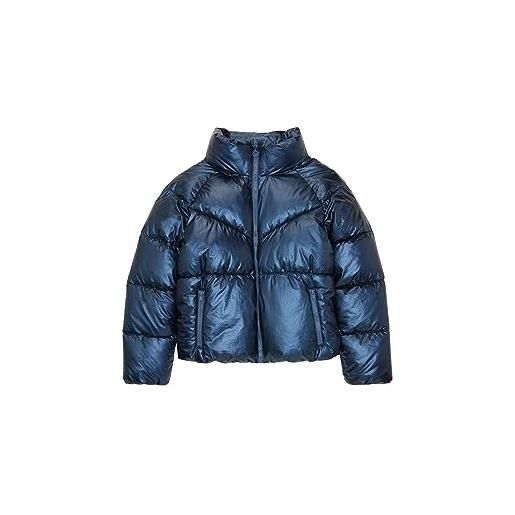 TOM TAILOR 1038754 giacca, 33817 - blu metallizzato, 140 cm bambine e ragazze