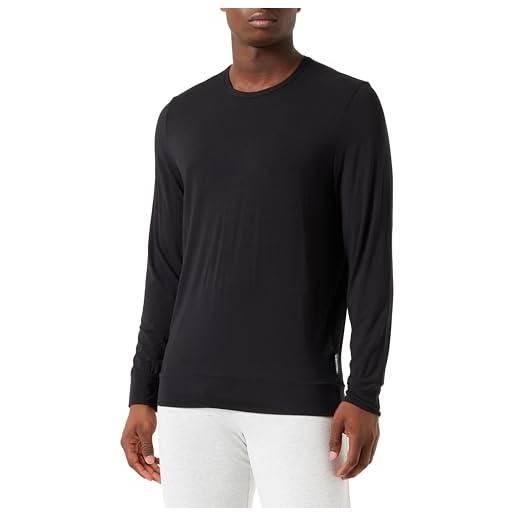 Calvin Klein l/s sweatshirt 34e 000nm2234e felpe pesanti, nero (black), m uomo